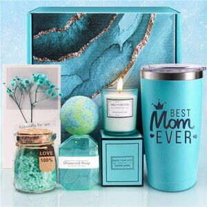 Best Mom Ever Relaxation Gift Box: Mother's Day, Birthday, Valentine's